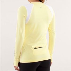 Lululemon Yellow Run Layer Me Long Sleeve Top 6